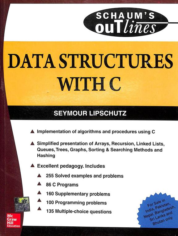 seymour lipschutz data structures book