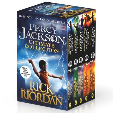 Buy Percy Jackson Collection Set Of 5 Books book : Rick Riordan ...