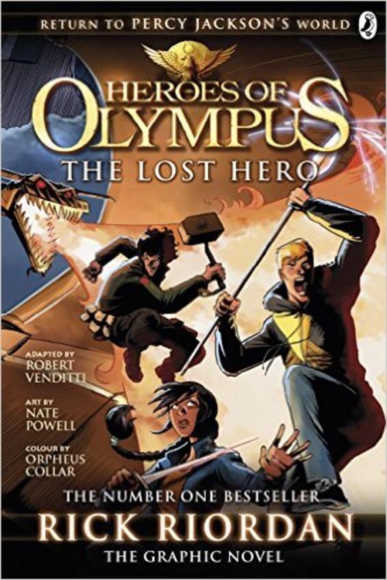 Heroes Of Olympus : The Lost Hero Graphic Novel