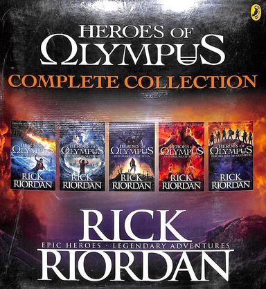 Heroes Of Olympus Complete Collection Set Of 5 Books