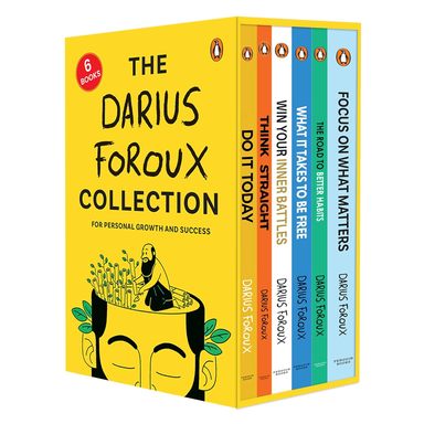 Darius Foroux Collection For Personal Growth & Success Set Of 6 Books