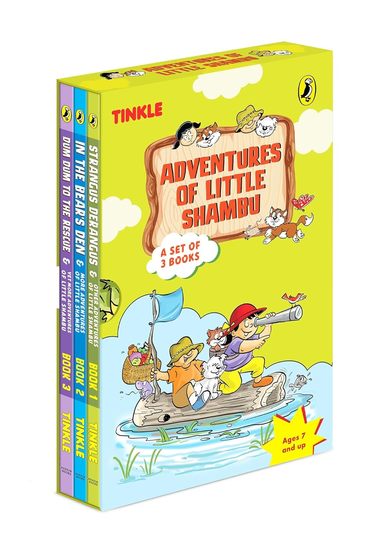 Adventures Of Little Shambu Set Of 3 Books