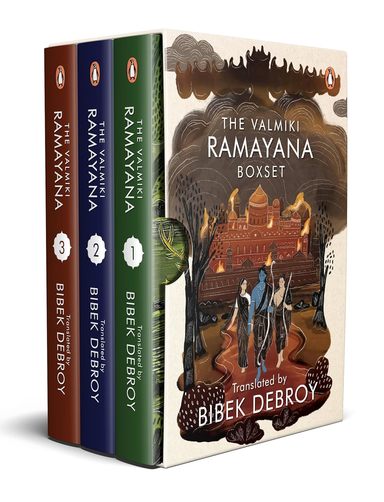 Valmiki Ramayana Set Of 3 Books