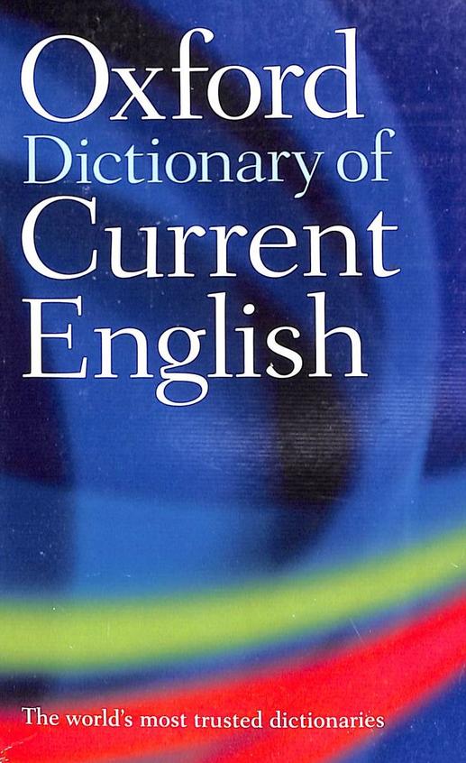 Oxford Dictionary Of Current English