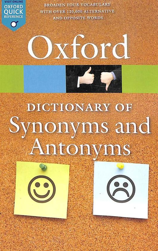 Dictionary Of Synonyms & Antonyms