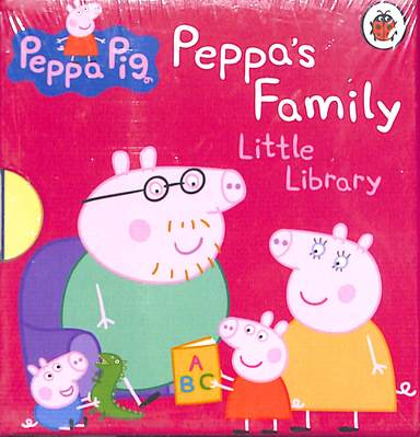 Peppa Pig : Peppas Family Little Library Set Of 4 Books