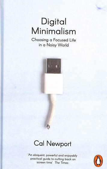 Digital Minimalism
