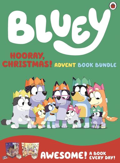 Bluey : Hooray Christmas Advent Book Bundle