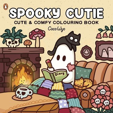 Spooky Cutie Cute & Comfy Colouring Book