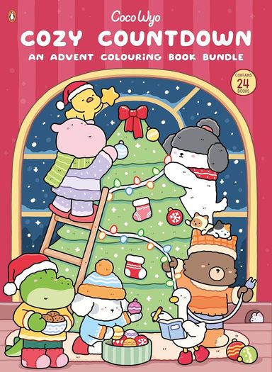 Coco Wyo : Cozy Countdown An Advent Colouring Book Bundle