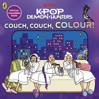Kpop Demon Hunters Couch Couch Colour : Official Colouring Book