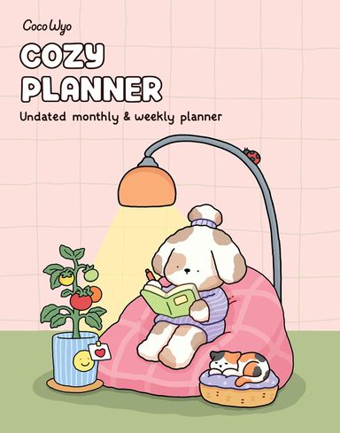 Coco Wyo : Cozy Planner Undated Weekly & Monthly Planner