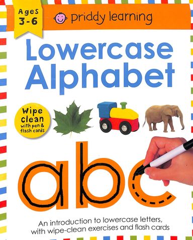Wipe Clean Workbook : Lowercase Alphabet: Ages 3-6