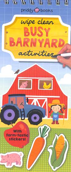 Wipe Clean Act : Busy Barnyard