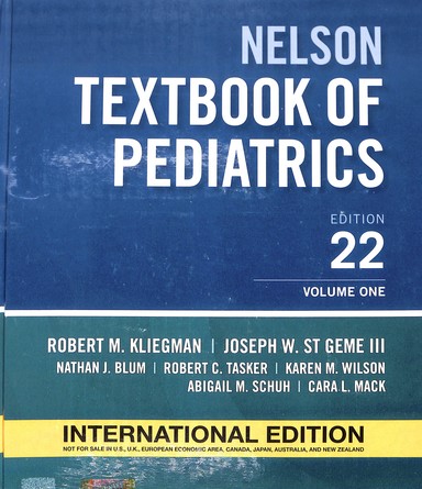 Buy Nelson Textbook Of Pediatrics International Edition : 2 Vol