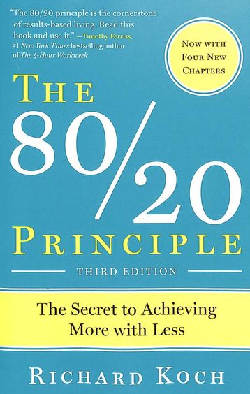 80/20 Principle Secret Of Achieving More With Less