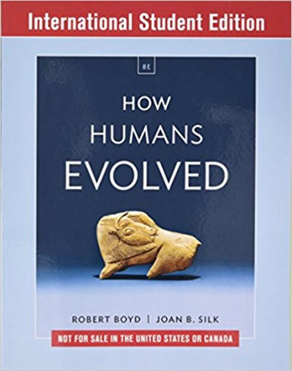 How Humans Evolved with Ebook and InQuizitive, 8e International Student Edition