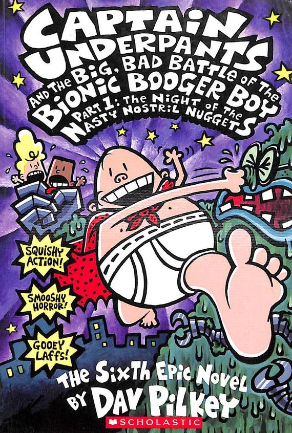 Captain Underpants & The Big Bad Battle Of The Bionic Booger Boy Part 1