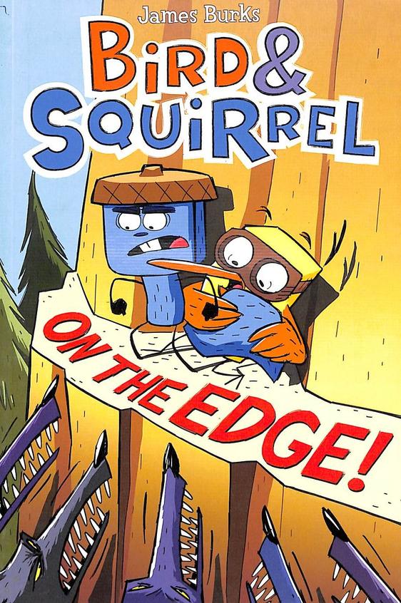 Bird & Squirrel On The Edge