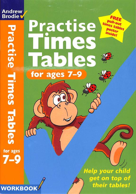 Practise Times Tables For Ages 7 To 9