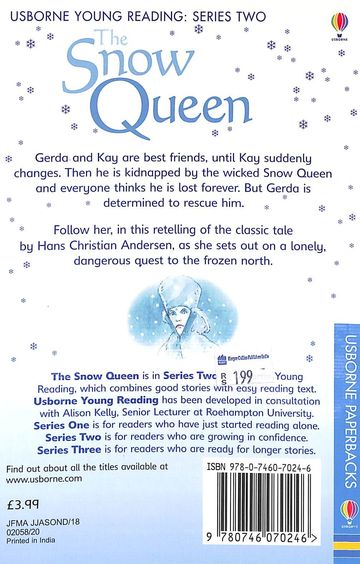 Buy Snow Queen - Usborne Young Reading Level 2 book : Hans 