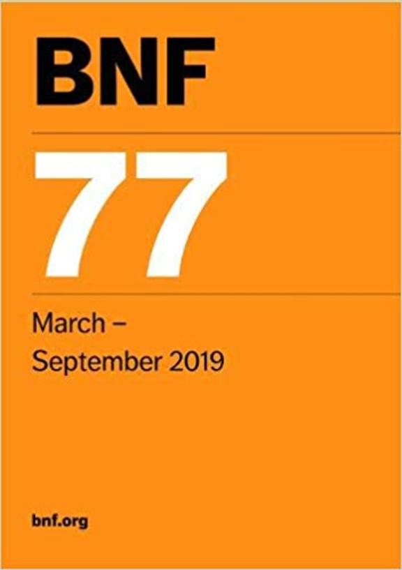British National Formulary  Bnf 77   March To September 2019