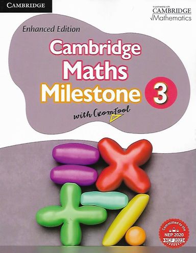 Buy Cambridge Maths Milestone With Geomtool Class 3 book : Na