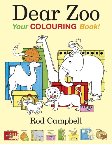 Dear Zoo : Your Colouring Book