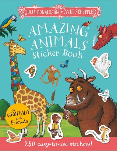 Gruffalo & Friends : Amazing Animals Sticker Book