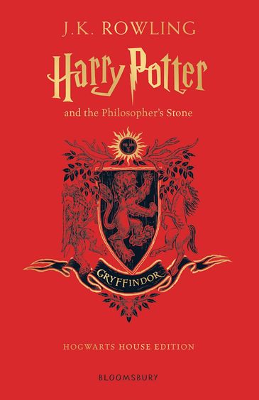 Harry Potter and the Philosophers Stone Gryffindor Hogwarts House Edition