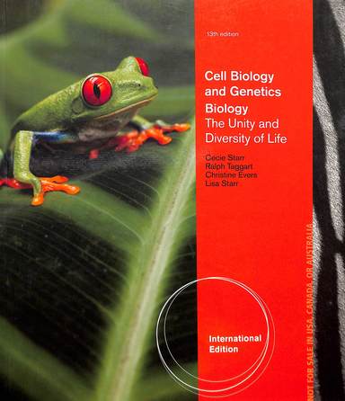Cell Biology & Genetics Biology  : The Unity & Diversity Of Life