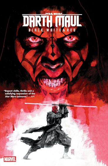Star Wars: Darth Maul-Black, White and Red
