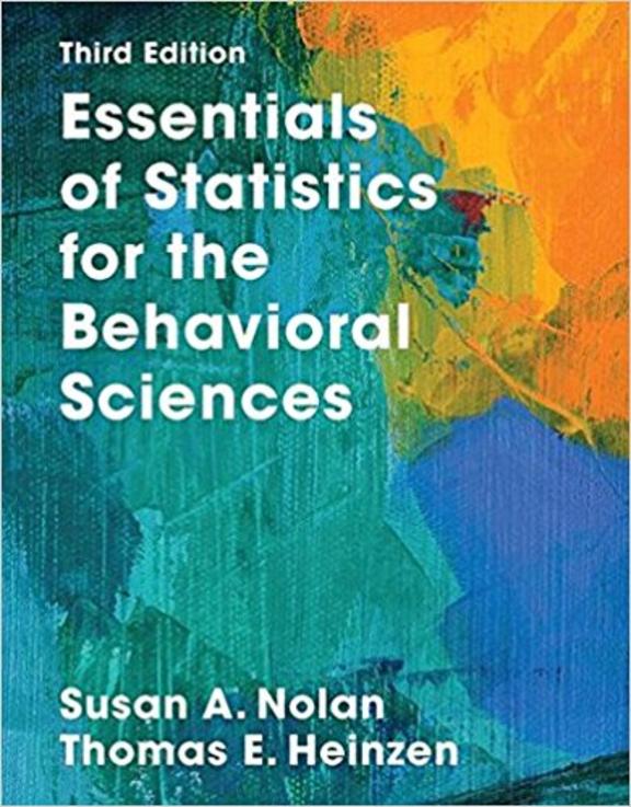 Essentials Of Statistics For The Behavioral Sciences: 3rd Edition