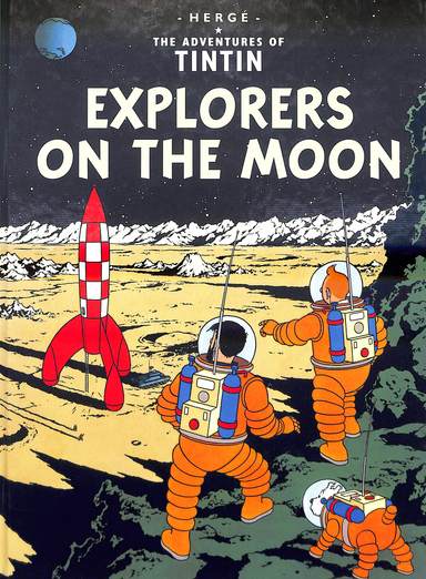 Adventures Of Tintin Explorers On The Moon
