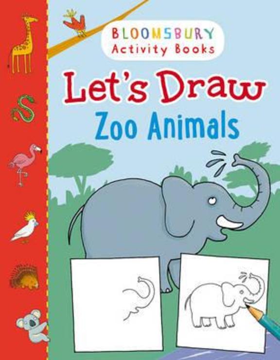 Lets Draw Zoo Animals