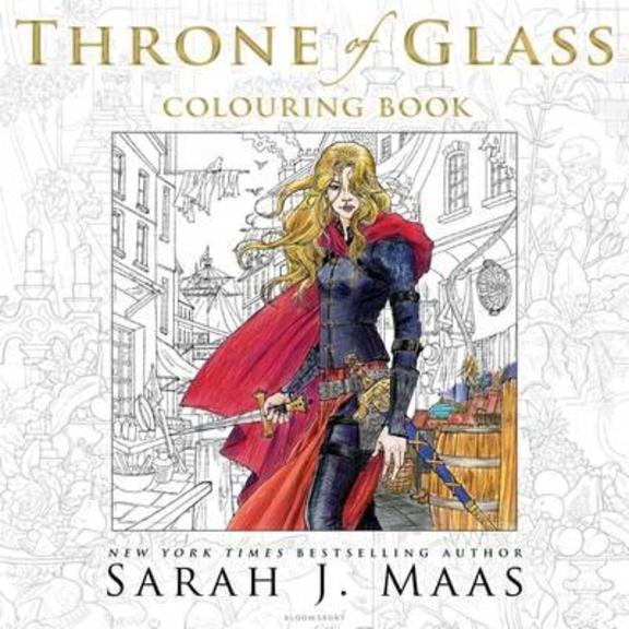 Throne Of Glass : Colouring Book
