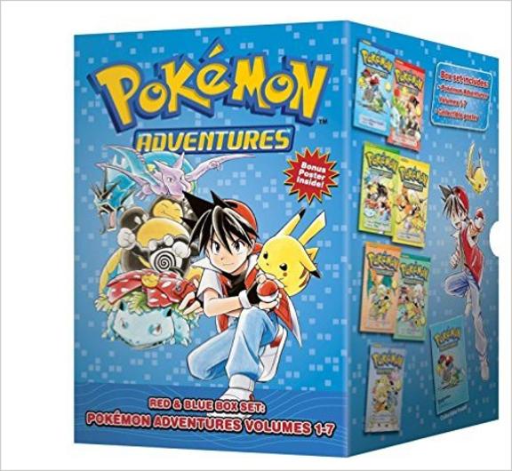 Pokemon Adventures Red & Blue Vols 1 To 7