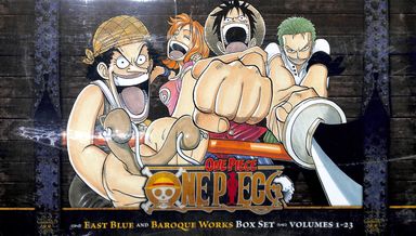 One Piece Box Set 1: East Blue and Baroque Works: Volumes 1-23 with Premium  by Eiichiro Oda, Paperback