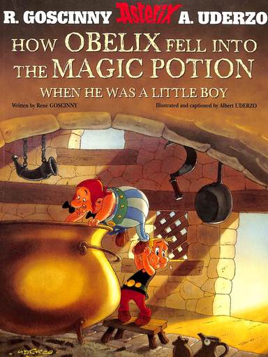 Asterix How Obeilx Fell Into The Magic Potion When He Was A Little Boy