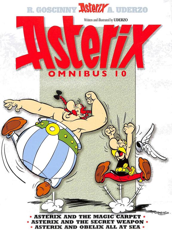 Asterix Omnibus 10 : Books 28, 29 & 30 : The Magic Carpet, The Secret Weapon & Obelix All At Sea