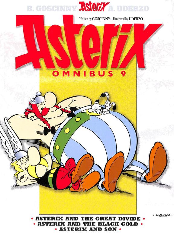 Asterix Omnibus 9 : Books 25, 26 & 27 : The Great Divide, The Black Gold & Son