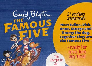 Buy Famous Five Box Set Of 21 Books book : Enid Blyton