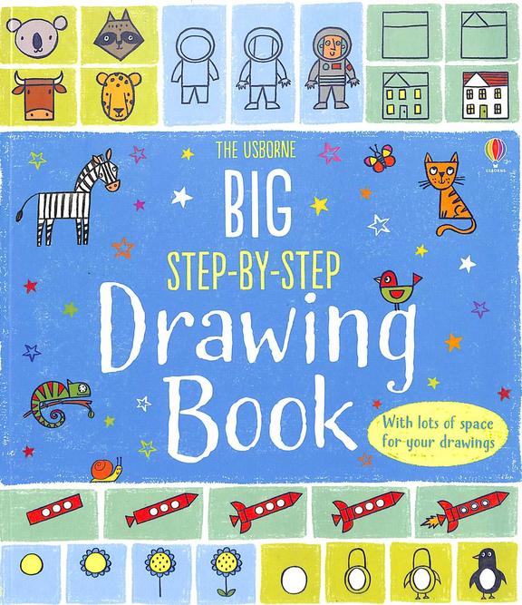 Buy Usborne Big Step By Step Drawing Book book : Fiona Watt , 147490646X,  9781474906463  India