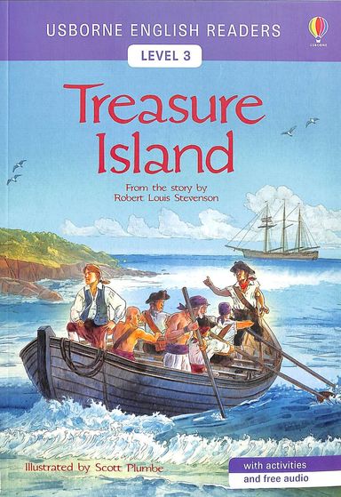 Usborne English Readers Level 3 : Treasure Island