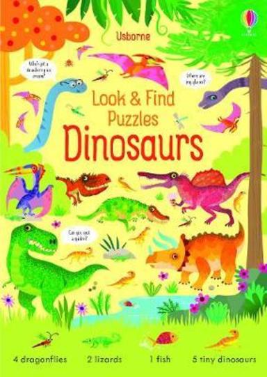Look and Find Puzzles: Dinosaurs