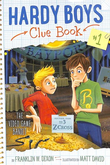 Video Game Bandit Hardy Boys Clue Book 1