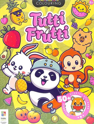 Kaleidoscope Sticker Colouring Tutti Frutti