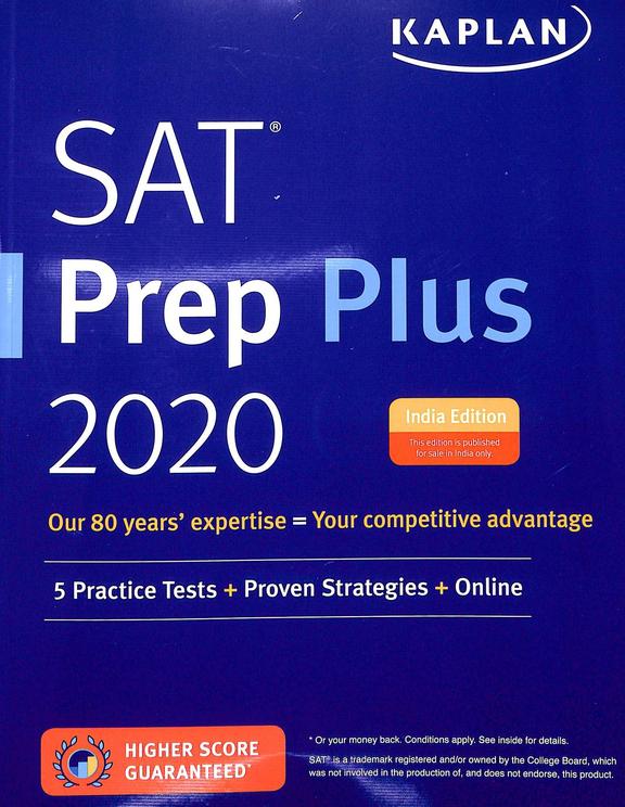 Sat Prep Plus 2020 : 5 Practice Tests + Proven Strategies + Online