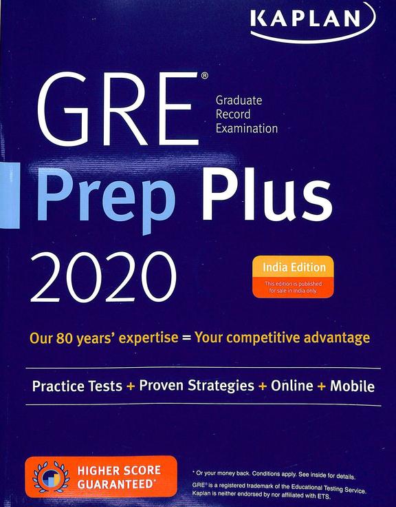 Gre Prep Plus 2020 :  Practice Tests + Proven Strategies + Online + Mobile