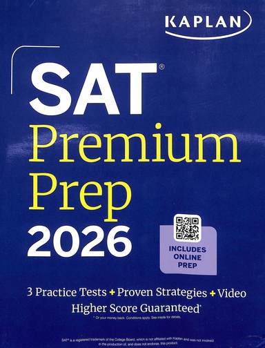 Sat Premium Prep 3 Practice Tests 2026